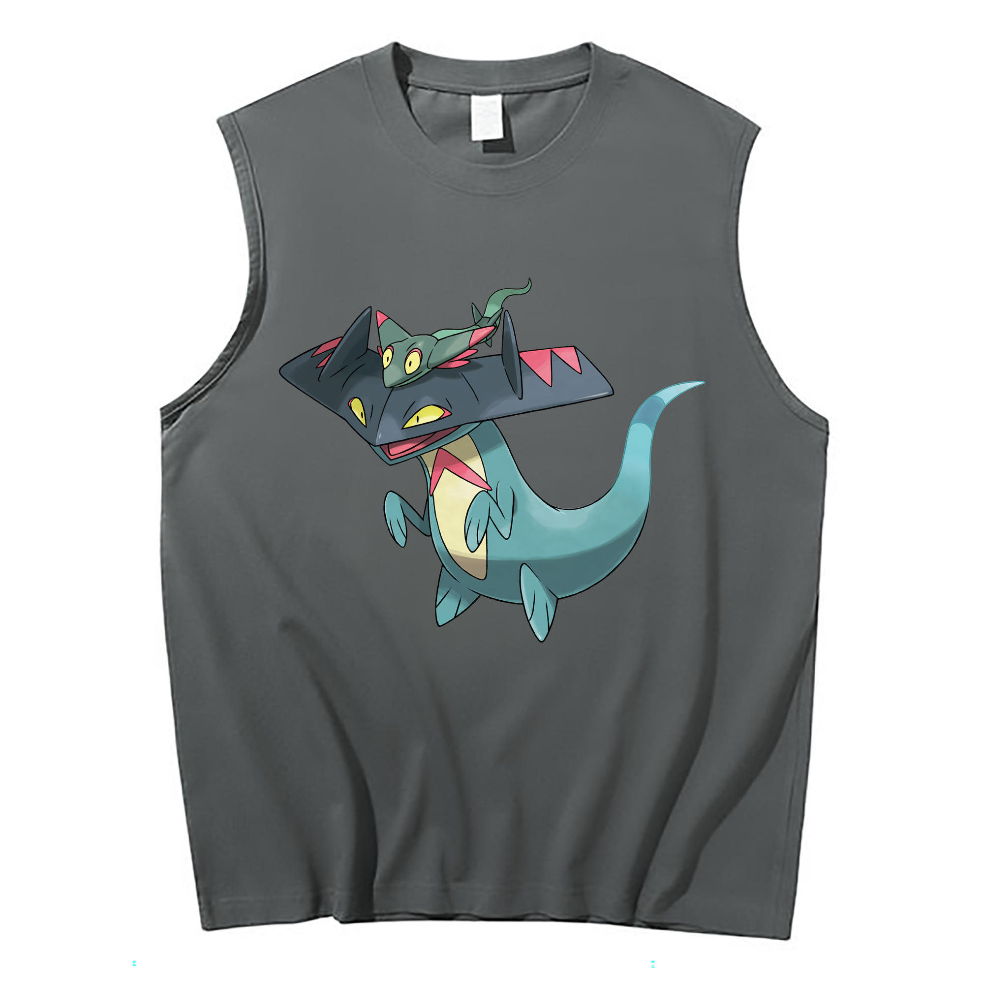 （画像用） ポケットモンスター Pokémon コットン100％タンクトップ（フロントプリント）